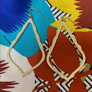 Kendra Scott Gold earrings